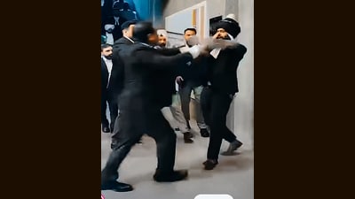 A video of the melee that ensued after the CJ’s nod. (HT Photo)