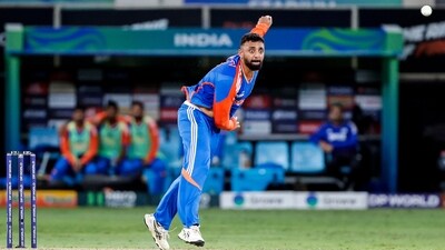 Varun Chakaravarthy becomes World No.1 T20I bowler. (Surjeet Yadav) Varun Chakaravarthy becomes World No.1 T20I bowler. (Surjeet Yadav)