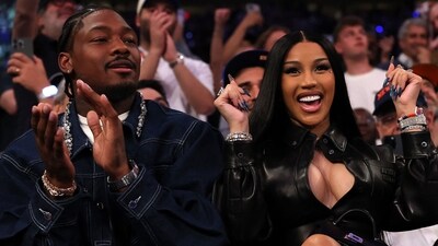 Cardi B announced her fourth pregnancy. Here's everything we know about her three kids - Kulture, Wave and Blossom. (Getty Images via AFP)