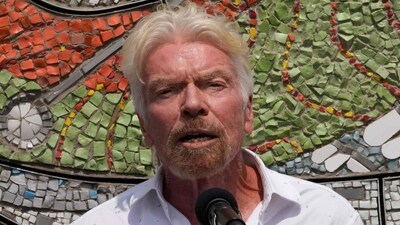 British businessman Richard Branson, co-founder of Virgin Group, has a net worth of $2.8 billion, according to Bloomberg. (AFP) British businessman Richard Branson, co-founder of Virgin Group, has a net worth of $2.8 billion, according to Bloomberg. (AFP)