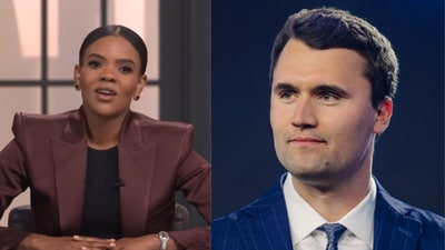 Candace Owens (L) and Charlie Kirk. (File Photos) Candace Owens (L) and Charlie Kirk. (File Photos)