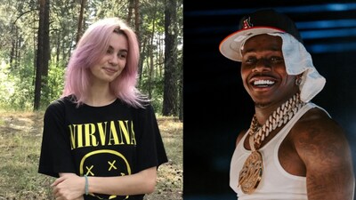 Iryna Zarutska and rapper DaBaby. (X and dababy on Instagram) Iryna Zarutska and rapper DaBaby. (X and dababy on Instagram)