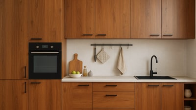 Stylish kitchen cabinets add character and storage, blending function with design, and now come at huge festive discounts on Amazon’s biggest sale. (AI generated) Stylish kitchen cabinets add character and storage, blending function with design, and now come at huge festive discounts on Amazon’s biggest sale. (AI generated)