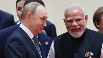 PM Modi said Putin's birthday message was a reflection of the deep bond between India and Russia. (REUTERS)