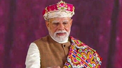 Prime Minister Narendra Modi spends his birthday in Madhya Pradesh today as he inaugurates the PM MITRA Park and lays foundation stone of development works in Dhar. (@NarendraModi) Prime Minister Narendra Modi spends his birthday in Madhya Pradesh today as he inaugurates the PM MITRA Park and lays foundation stone of development works in Dhar. (@NarendraModi)