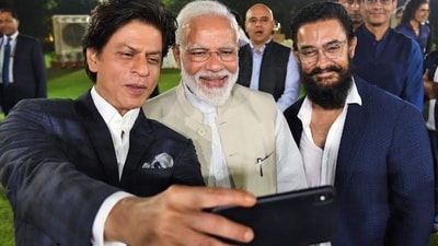 On Wednesday, Shah Rukh Khan extended warm wishes to Prime Minister Narendra Modi on his 75th birthday through a video message.