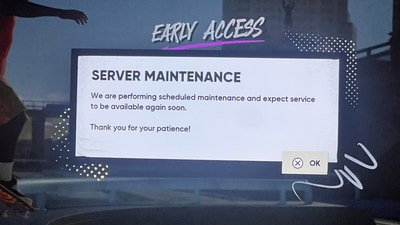 Skate players faced server issues on Tuesday. (X/@JonWat95) Skate players faced server issues on Tuesday. (X/@JonWat95)
