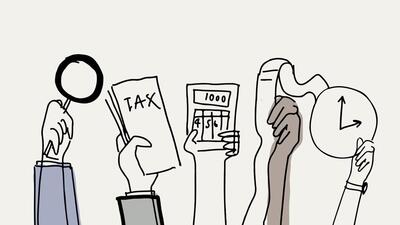Tax audit doodle vector debt concept (rawpixel.com / Aum) Tax audit doodle vector debt concept (rawpixel.com / Aum)