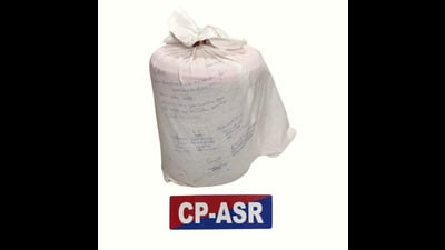 The heroin seized by Amritsar police. The heroin seized by Amritsar police.