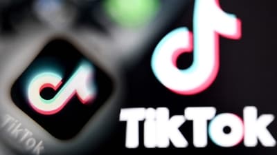 Donald Trump earlier said he had “a deal on TikTok” with the Chinese as he departed the White House for a state visit to the UK, but declined to name the companies involved. (AFP) Donald Trump earlier said he had “a deal on TikTok” with the Chinese as he departed the White House for a state visit to the UK, but declined to name the companies involved. (AFP)