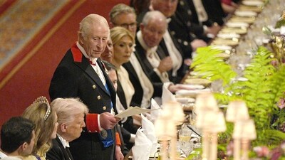 King Charles made the remark during a special banquet dinner arranged for US President Donald Trump at Windsor castle. (Reuters)