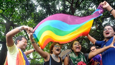Members of the LGBTQIA community (Samir Jana/HT PHOTO) Members of the LGBTQIA community (Samir Jana/HT PHOTO)