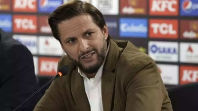 Shahid Afridi's praise for Congress leader Rahul Gandhi recently sparked a row.
