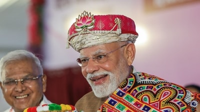 PM Modi launched the ‘Swasth Nari Sashakt Parivar’ and the 8th ‘Rashtriya Poshan Maah’ campaigns on his 75th birthday. (ANI) PM Modi launched the ‘Swasth Nari Sashakt Parivar’ and the 8th ‘Rashtriya Poshan Maah’ campaigns on his 75th birthday. (ANI)