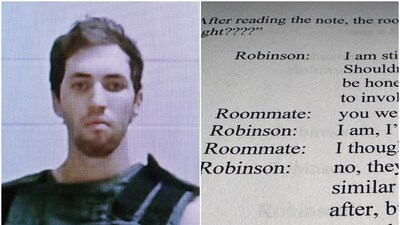 Tyler Robinson's texts to his partner after Charlie Kirk's shooting were revealed by the authorities. (AP) Tyler Robinson's texts to his partner after Charlie Kirk's shooting were revealed by the authorities. (AP)