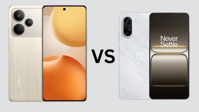 Here’s how Realme P4 Pro 5G compares to OnePlus Nord CE 5 5G in a similar price range. (Realme/ OnePlus)