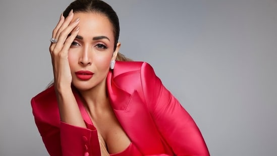 Malaika Arora says she used to over-powder her makeup in the initial stage of her career.