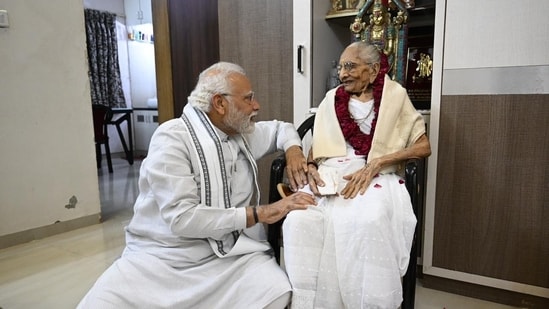 The Congress party came under fire after its Bihar unit posted an AI-generated video of PM Modi's late mother on social media. (ANI)