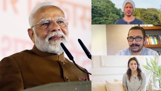 Several film celebrities wished Narendra Modi on his 75th birthday