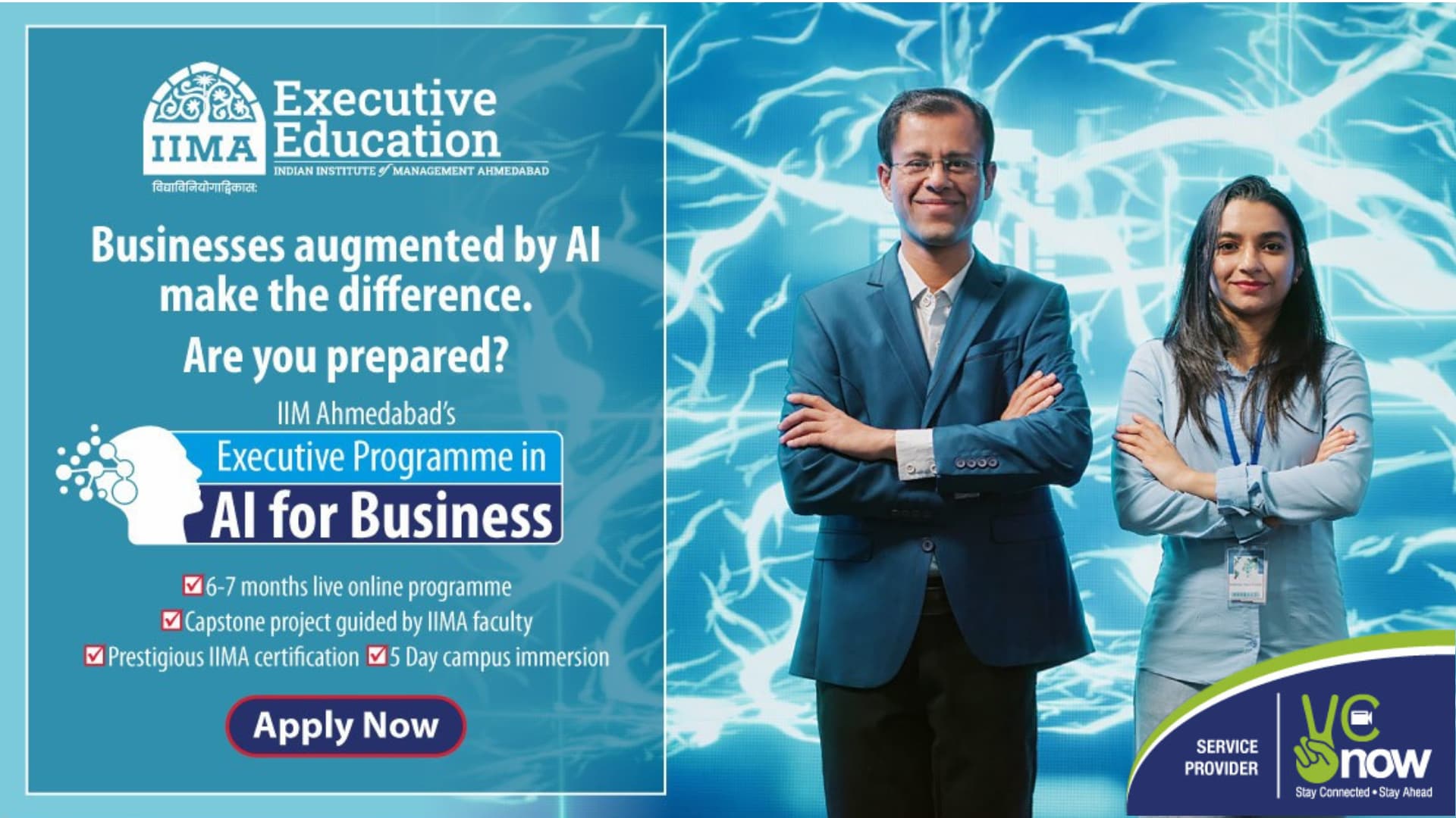 Learn to develop and deploy AI-driven solutions to real-world business needs with IIM Ahmedabad's Executive Programme in AI for Business. Learn to develop and deploy AI-driven solutions to real-world business needs with IIM Ahmedabad's Executive Programme in AI for Business.