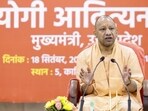 Chief minister Yogi Adityanath addresses a press conference on GST reforms, in Lucknow. (Handout via PTI Photo) Chief minister Yogi Adityanath addresses a press conference on GST reforms, in Lucknow. (Handout via PTI Photo)