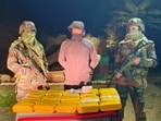 Methamphetamine tablets were seized from the Indo-Myanmar border village of Zote in Mizoram. (Sourced)