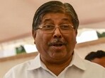Mumbai, India - August 1, 2017: BJP MLA Chandrakant Patil arrives at Vidhan Bhavan for Monsoon Assembly session in Mumbai, India, on Tuesday, August 1, 2017. (Photo by Kunal Patil/Hindustan Times) (Kunal Patil/HT Photo)
