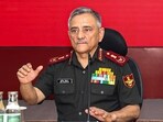 Chief of Defence Staff (CDS) General Anil Chauhan speaks at the Combined Commanders Conference 2025, in Kolkata. (PIB via PTI Photo) Chief of Defence Staff (CDS) General Anil Chauhan speaks at the Combined Commanders Conference 2025, in Kolkata. (PIB via PTI Photo)