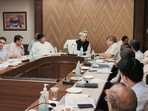 The directions were issued by the minister during a review meeting of Gurugram Metro, RRTS project, and other infrastructure projects in the city on Thursday. (HT Photo) The directions were issued by the minister during a review meeting of Gurugram Metro, RRTS project, and other infrastructure projects in the city on Thursday. (HT Photo)