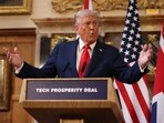 US President Donald Trump "We did seven and most of them were not thought to be settleable. We did India, and we did Pakistan".