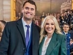 After Charlie Kirk's assassination, Erika Kirk had said in a video message that "this widow will echo around the world like a battle cry".