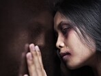 One in three women in India is subjected to domestic violence, according to the National Family Health Survey-5. One in three women in India is subjected to domestic violence, according to the National Family Health Survey-5.