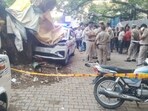 The New Delhi DCP said that whether the driver pressed the accelerator instead of the brake is a matter of investigation. The New Delhi DCP said that whether the driver pressed the accelerator instead of the brake is a matter of investigation.