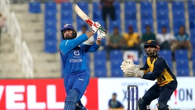 Mohammad Nabi showed off ferocious power and incredible hitting: he scored 60 off just 22 deliveries at the death, giving his bowlers something to defend. This included a 32-run last over, in which he whacked five sixes off Wellalage. (ANI) Mohammad Nabi showed off ferocious power and incredible hitting: he scored 60 off just 22 deliveries at the death, giving his bowlers something to defend. This included a 32-run last over, in which he whacked five sixes off Wellalage. (ANI)