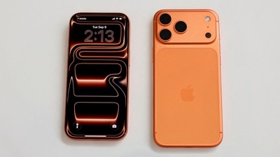 iPhone 17 Pro Max in Cosmic Orange seems to be the most popular colourway this year. (REUTERS)