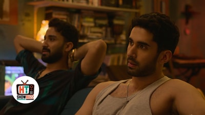 Lakshya and Raghav Juyal in a still from The Ba***ds of Bollywood. Lakshya and Raghav Juyal in a still from The Ba***ds of Bollywood.