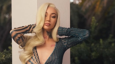 Bhad Bhabie claims her former partner Le Vaughn beat her at least “500 times” during their three-year long relationship. (X/bhadbhabie)