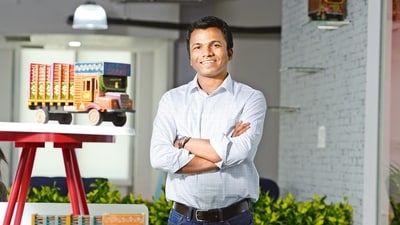 Rajesh Yabaji, co-founder and chief executive officer of online trucking platform Blackbuck. (Mint) Rajesh Yabaji, co-founder and chief executive officer of online trucking platform Blackbuck. (Mint)