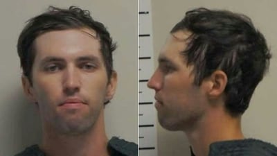 This combination of pictures, created on September 13, 2025, using handouts released by the Utah Governor's Office, shows the booking photos of Tyler Robinson, the suspect in the shooting death of right-wing activist Charlie Kirk. (AFP) This combination of pictures, created on September 13, 2025, using handouts released by the Utah Governor's Office, shows the booking photos of Tyler Robinson, the suspect in the shooting death of right-wing activist Charlie Kirk. (AFP)