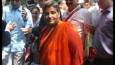 Former BJP lawmaker Pragya Singh Thakur was among those acquitted. (HT PHOTO) Former BJP lawmaker Pragya Singh Thakur was among those acquitted. (HT PHOTO)