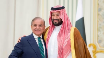 On Wednesday, Pakistan Prime Minister Shehbaz Sharif and Saudi Crown Prince Mohammed bin Salman signed the agreement. (Reuters)