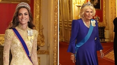 Fans speculating that Queen Camilla gave a side-eye to Kate Middleton have prompted people to post varied remarks. (Reuters) Fans speculating that Queen Camilla gave a side-eye to Kate Middleton have prompted people to post varied remarks. (Reuters)