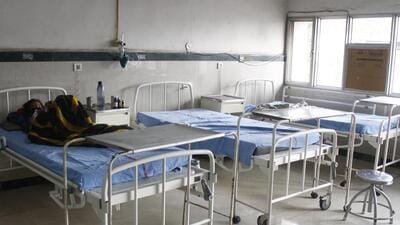The newly added beds will become functional by the end of September,” said Dr Alka Singh, CMO Gurugram. (Yogendra Kumar/HT PHOTO)