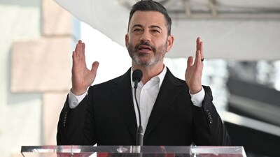 Jimmy Kimmel suggested Tyler Robinson belonged to the MAGA base, drawing ire for the remark on Charlie Kirk's alleged shooter. (AFP) Jimmy Kimmel suggested Tyler Robinson belonged to the MAGA base, drawing ire for the remark on Charlie Kirk's alleged shooter. (AFP)