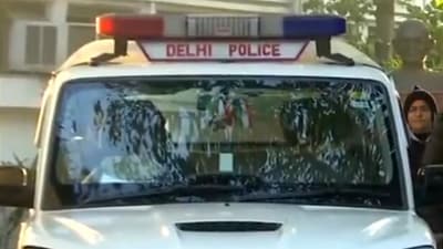 The accident took place in the Thana Mandir Marg area of Delhi, police said on Thursday (Representative file image via X/@ANI) The accident took place in the Thana Mandir Marg area of Delhi, police said on Thursday (Representative file image via X/@ANI)