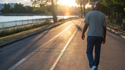 Morning walks increase exposure to Vitamin D through sunlight, along with setting the tone for the day. (Freepik) Morning walks increase exposure to Vitamin D through sunlight, along with setting the tone for the day. (Freepik)