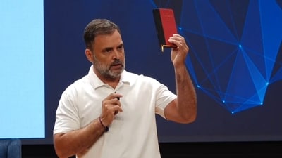 Rahul Gandhi has also asked Gyanesh Kumar to answer to Karnataka's Crime Investigation Department on vote deletion allegations within a week. (X/@RahulGandhi) Rahul Gandhi has also asked Gyanesh Kumar to answer to Karnataka's Crime Investigation Department on vote deletion allegations within a week. (X/@RahulGandhi)
