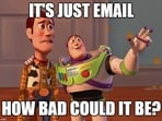 An email is never just that. When you send an email, it doesn’t just exist in one place, says McGovern. It may be copied 10 or 15 times across servers, and then it sits in the recipient’s inbox indefinitely. And that consumes energy and water, and has a carbon footprint.