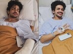 Vishal Pandey shares pictures from hospital after being injured during shoot.