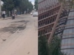 A viral video shared by the Civic Opposition of India on X has highlighted the deteriorating condition of roads and footpaths. A viral video shared by the Civic Opposition of India on X has highlighted the deteriorating condition of roads and footpaths.